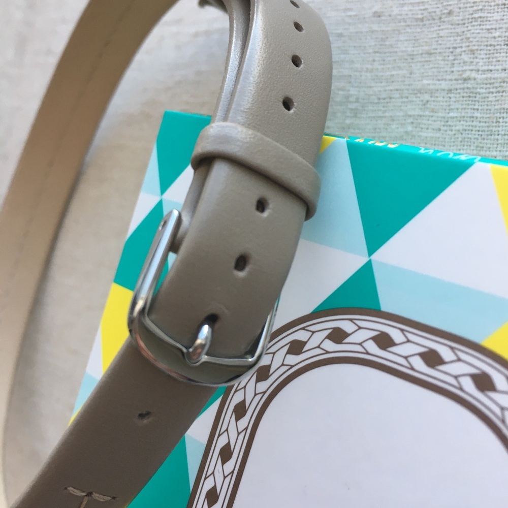Stella & Dot Icon double watch band in Latte